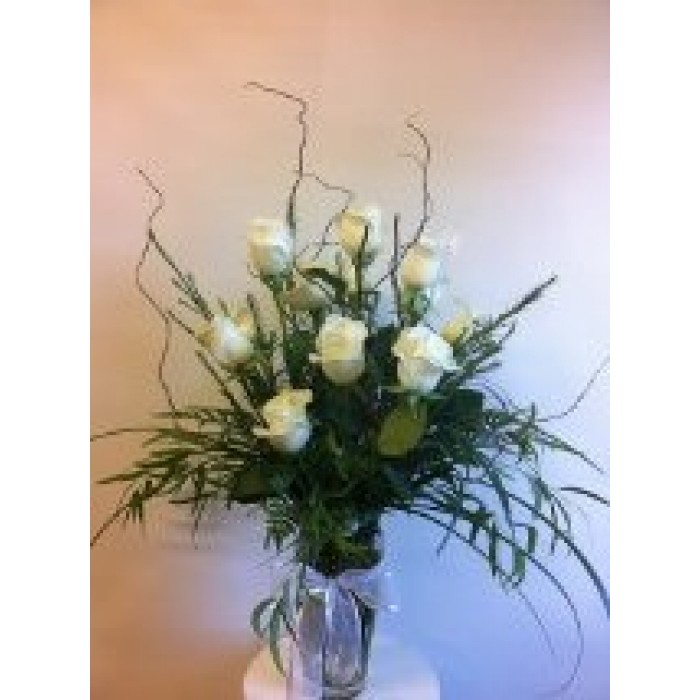 Bouquet de Roses blanches